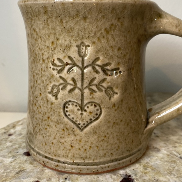 New Harmony Vintage Glazed Stoneware Mugs-Set of 2 - Picture 3 of 15
